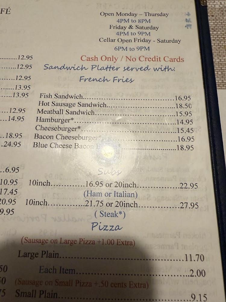 Goo's Corner Cafe Menu image 3